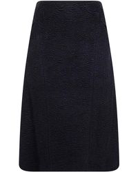 Dries Van Noten - Husosy Flared Midi Skirt - Lyst