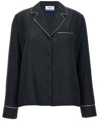 Off-White c/o Virgil Abloh - Off Jaquard Pajama Shirt - Lyst