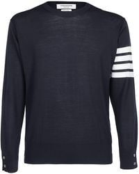 Thom Browne - 4-Bar Wool Jumper - Lyst