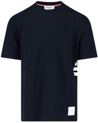 Thom Browne - 4-Bar T-Shirt - Lyst