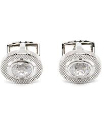 Tateossian - Halo Round Cz Cufflinks - Lyst