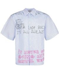 MSGM - Msgm Shirt Made Of Cotton - Lyst