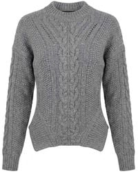 Dondup - Slim Round Neck Sweater - Lyst