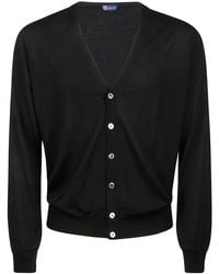 hindustrie - Cardigan Butt Ls Royal Merino - Lyst