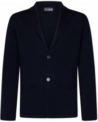 Drumohr - Extrafine Merino Wool Single-Breasted Blazer - Lyst