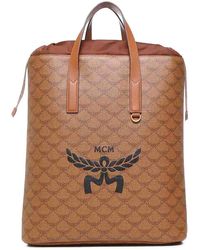 MCM - Backpack With Drawstring Closure - Lyst