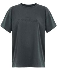 Maison Margiela - Logo Cotton T-Shirt - Lyst