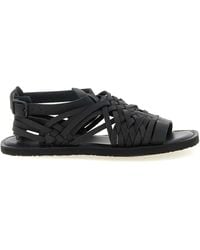 Yohji Yamamoto - Braided Leather Sandals - Lyst