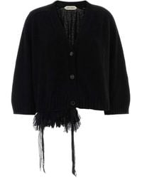 Alberta Ferretti - Delicate Knit Texture Maglia - Lyst