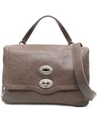 Zanellato - Postina Tabacco Baby Leather Handbag - Lyst