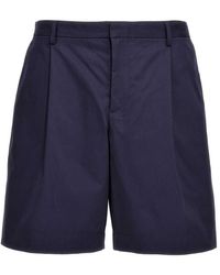A.P.C. - Crew Shorts Pleats Pockets - Lyst