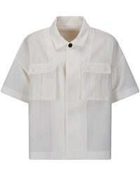 Sacai - Suiting X Denim Shirt - Lyst
