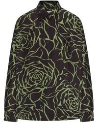 Dries Van Noten - Long-Sleeved Shirt With All-Over Print - Lyst