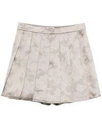 Emporio Armani - Pleated Shorts - Lyst