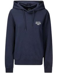A.P.C. - Hoodie Standard Rue Madame - Lyst