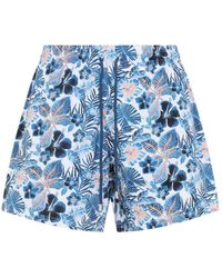 Vilebrequin - Moorise Island Flowers Swim Shorts - Lyst