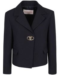 Valentino Garavani - Crepe Couture Jacket - Lyst