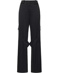 Courreges - Satin Utility Chaps - Lyst