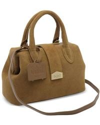 Schell - Tan Top-Handle Bag With Shoulder Strap - Lyst
