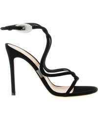 Gianvito Rossi - Mamba Crystal Sandals - Lyst