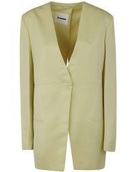 Jil Sander - Tailor Single Breasted Jacket - Lyst