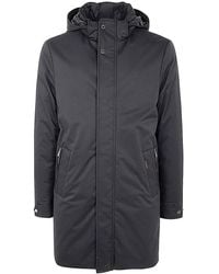 Moorer - Vermont Ads Long Bomber Jacket - Lyst