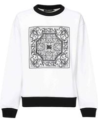 Dolce & Gabbana - Jersey Sweatshirt With Print - Lyst