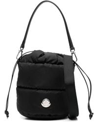 Moncler - Borsa A Secchiello Caradoc Nera - Lyst