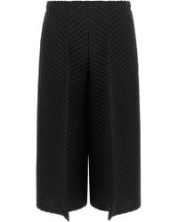 Issey Miyake - Tubular Pleats Technical Trousers - Lyst