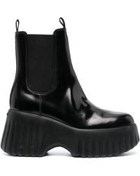 Hogan - H-Stripe Chelsea Boot - Lyst