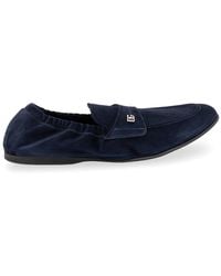 Dolce & Gabbana - Elastic-Back Loafers - Lyst