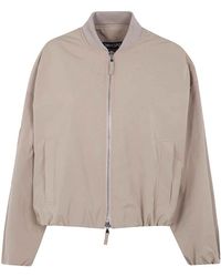 DR. HOPE - Nylon Bomber Jacket - Lyst