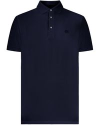 Etro - Cotton Polo Shirt With Printed Details - Lyst