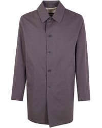 Herno - Single Breasted Midi Coat - Lyst