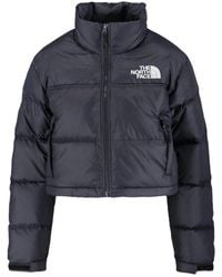 The North Face - Short Down Jacket - Lyst