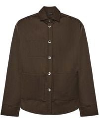 Giuliano Galiano - Tobhias Wool Shirt - Lyst