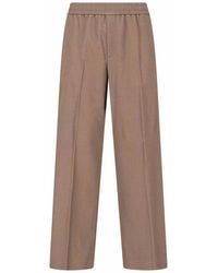 Golden Goose - Virgin Wool Sports Trousers - Lyst