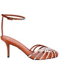 ALEVI - Penelope Xtal Sandal With Baguette Crystals - Lyst