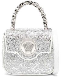 Versace - Crystal La Medusa Mini Bag - Lyst