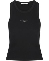 Givenchy - Logo Cotton Tank Top - Lyst