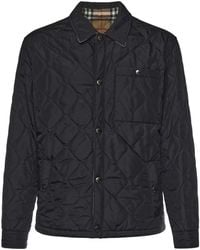 Burberry - Camicione Reversibile - Lyst