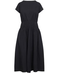 Studio Nicholson - Simos Ruched Waist Panel Dress - Lyst