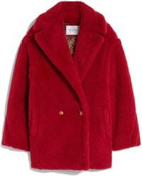 Max Mara - Cuba Short Teddy Bear Icon Coat - Lyst