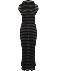 Jean Paul Gaultier - Mariniere Stripes Long Dress - Lyst