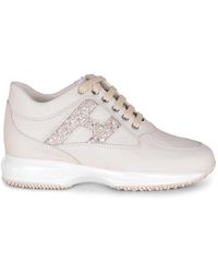 Hogan - Interactive Sneakers Made Of Leather - Lyst