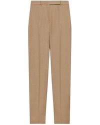 Theory - High-Waisted Tapered Pants - Lyst