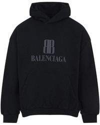 Balenciaga - Medium Fit Hoodie - Lyst