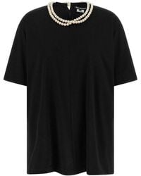 Junya Watanabe - Pearl Necklace T-Shirt - Lyst