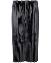 Comme des Garçons - Cropped Pleated Trousers With Structured Silhouette - Lyst
