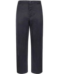 Massimo Osti Studio - Silk Blend Trousers - Lyst